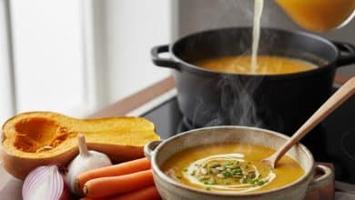 Photo of מתכון למרק כתום פשוט וקל להכנה